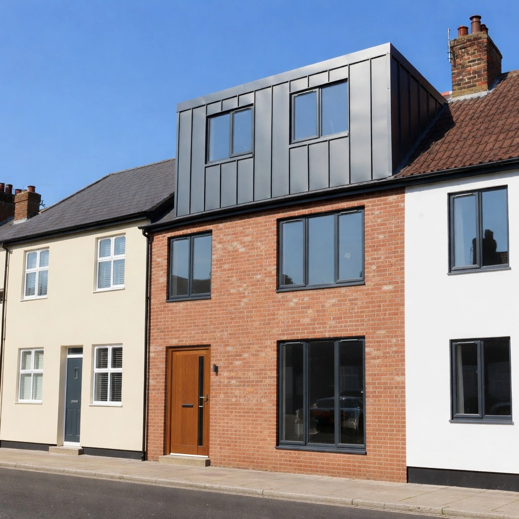 Dormer Loft Conversion illustration